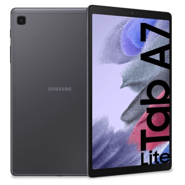 Samsung Galaxy Tab A7 Lite 8.7” Gray (3GB/32GB, Model MA-T220) - with Free Charger & Cable