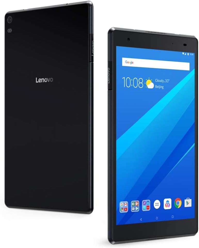 Lenovo Tab 4 Plus – 8" Display, 2GB RAM, 16GB Storage, 2.0GHz Quad-Core, 8MP Rear & 5MP Front Cameras, 4850mAh Battery